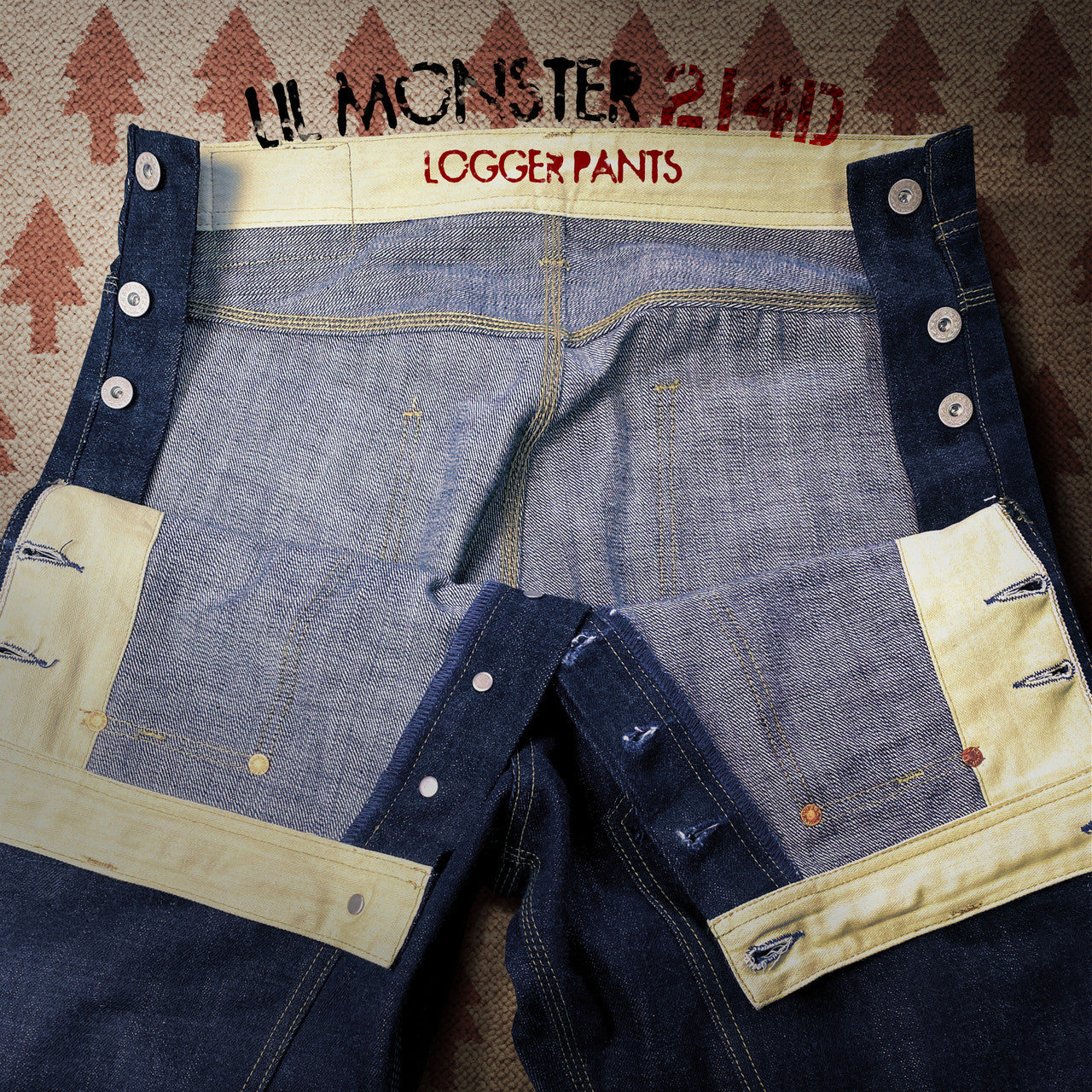 Lil Monster Overalls Logger Pants