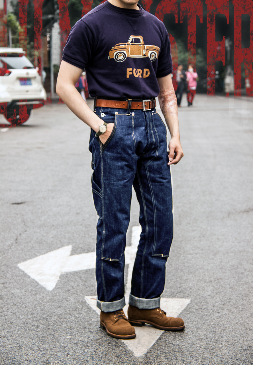 Lil Monster Overalls Logger Pants