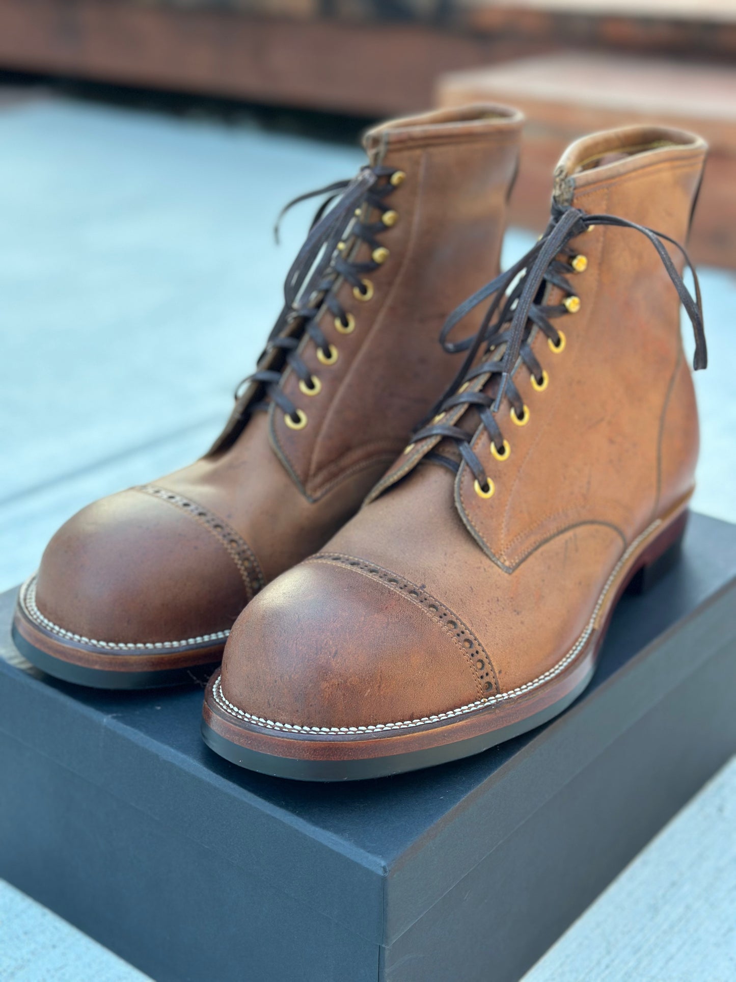 Anise Waxed Kudu Iron Monster