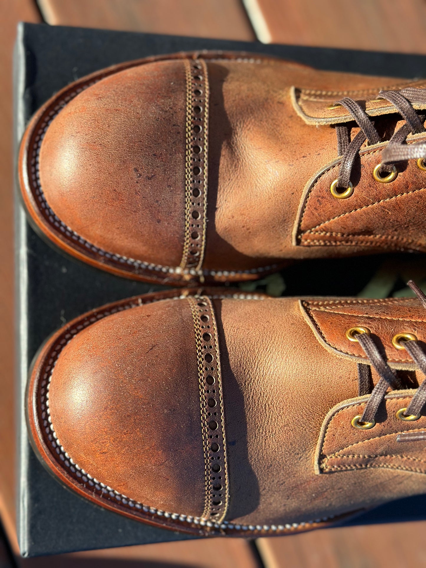 Anise Waxed Kudu Iron Monster