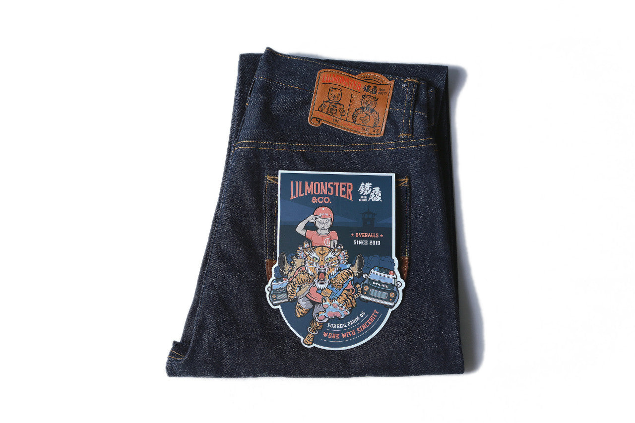 Lil Monster Overalls X Iron Boots Denim