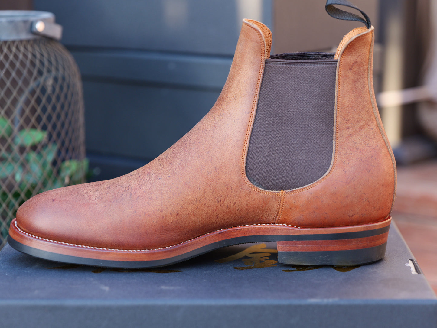 Anise Waxed Kudu Iron Chelsea