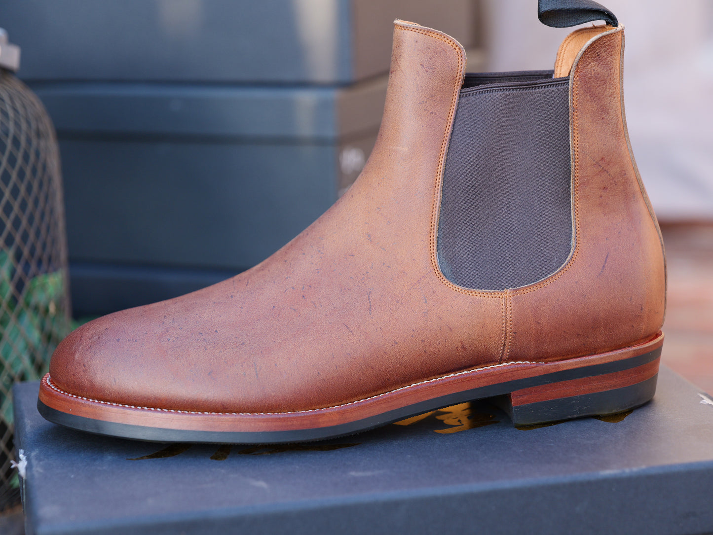 Anise Waxed Kudu Iron Chelsea