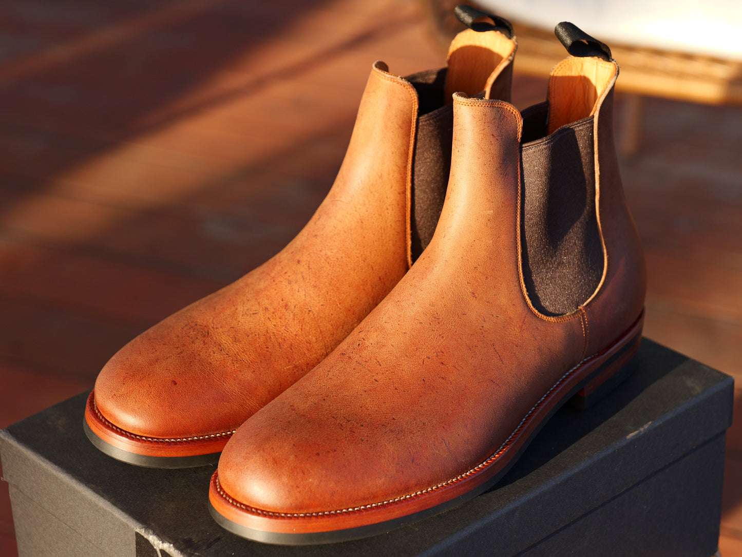 Anise Waxed Kudu Iron Chelsea