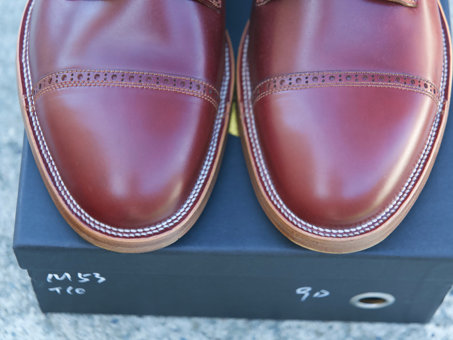 Maryam Ruggine Shell Cordovan Devil Dog - size 13E
