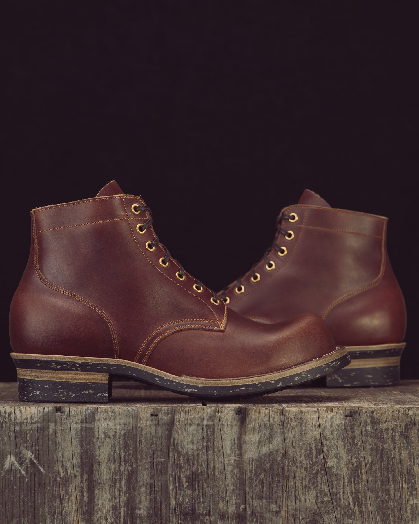 British Tan Seidel Double Shot Pitman - 9D