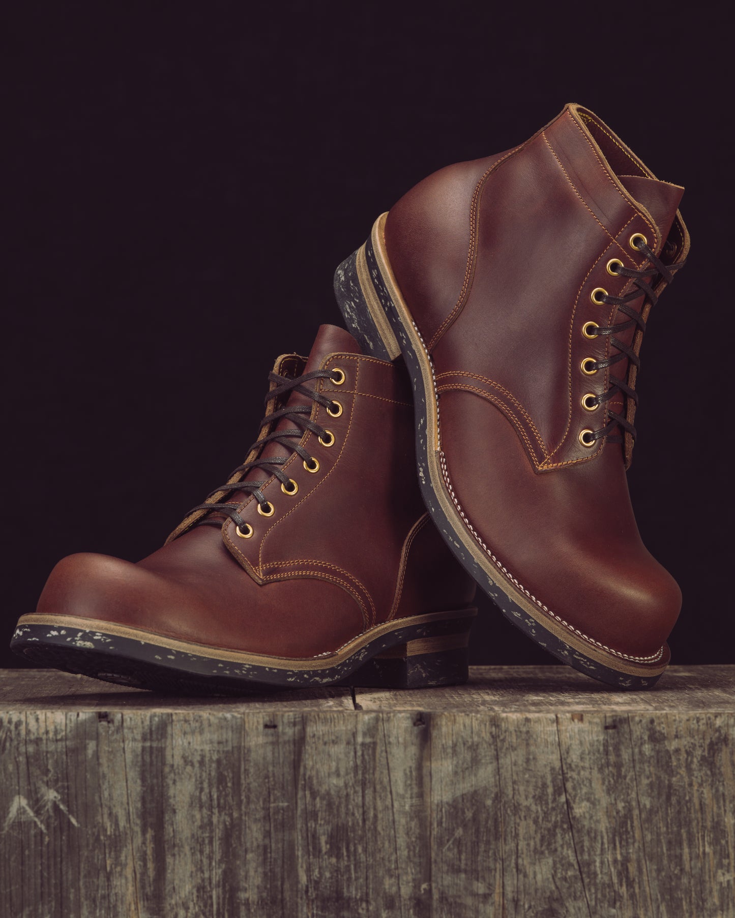British Tan Seidel Double Shot Pitman - 9D