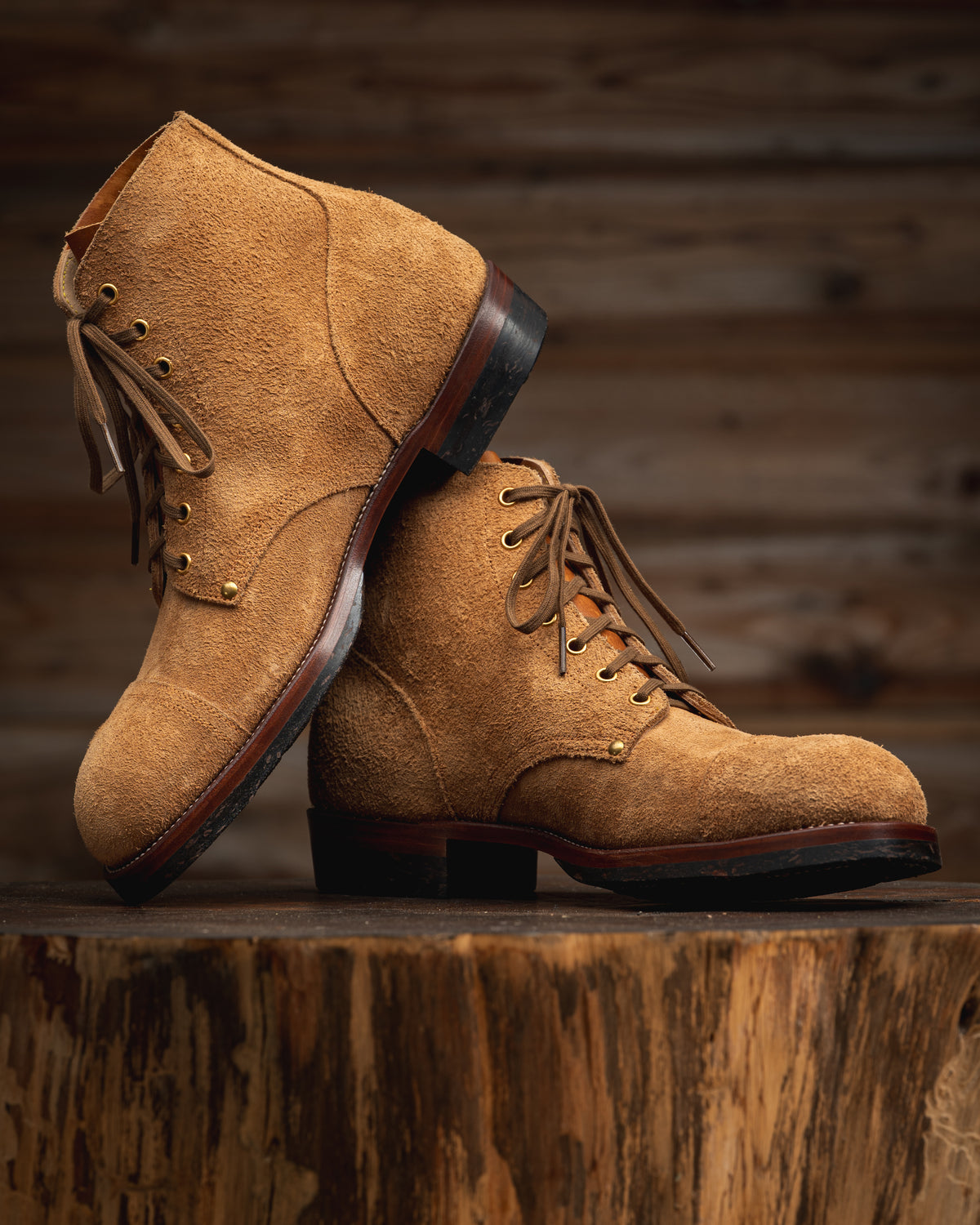 RTW Drop 8 : Iron Boots Infantry - Light Brown SB Foot Roughout