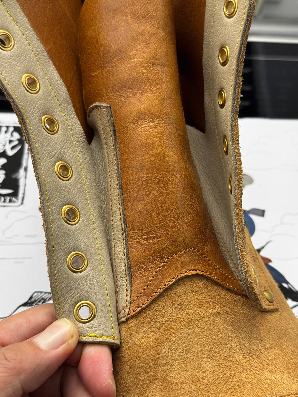 RTW Drop 8 : Iron Boots Infantry - Light Brown SB Foot Roughout