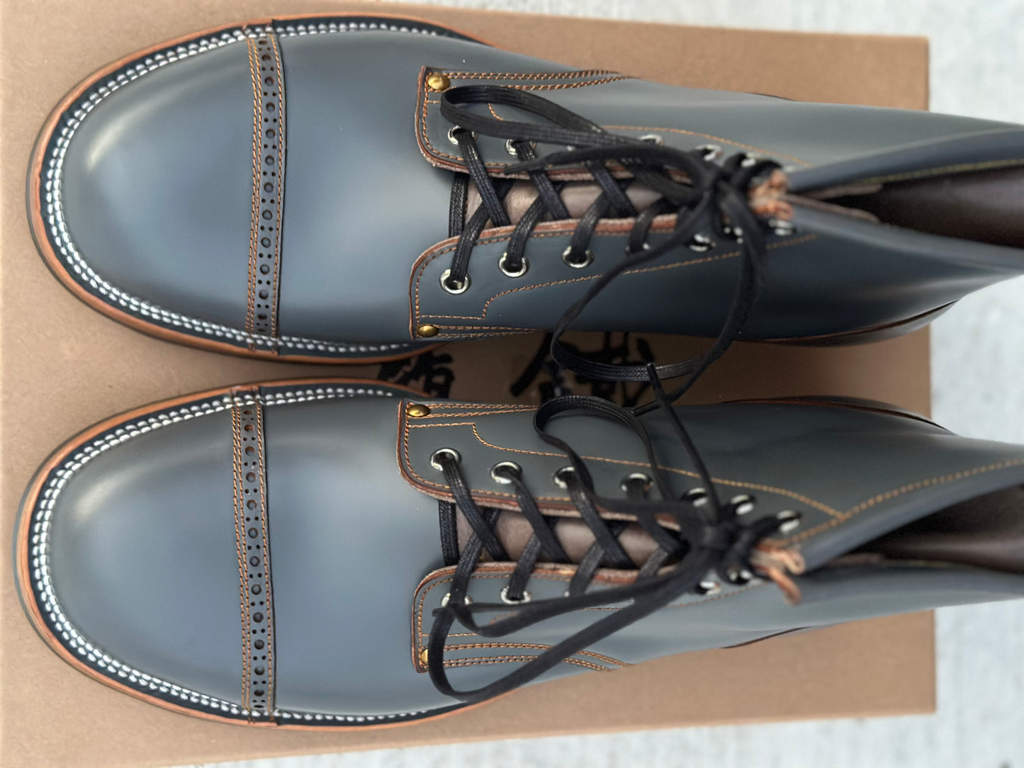 Maryam Grigio Shell Cordovan Cap Toe TCO