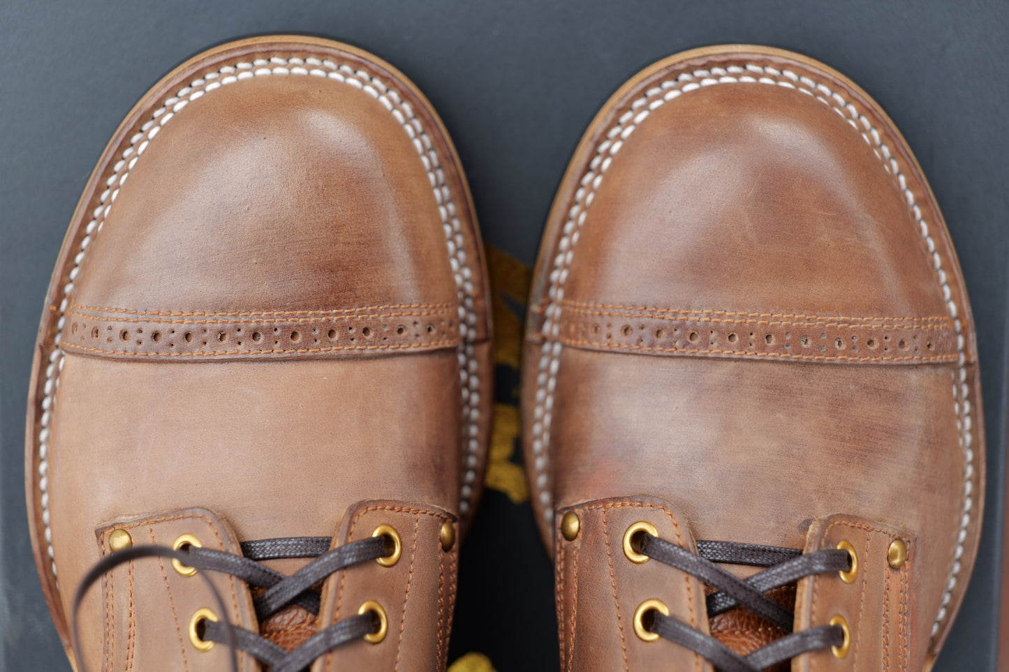 Local Natural Shell Cordovan The Chosen Dog - Size 7D