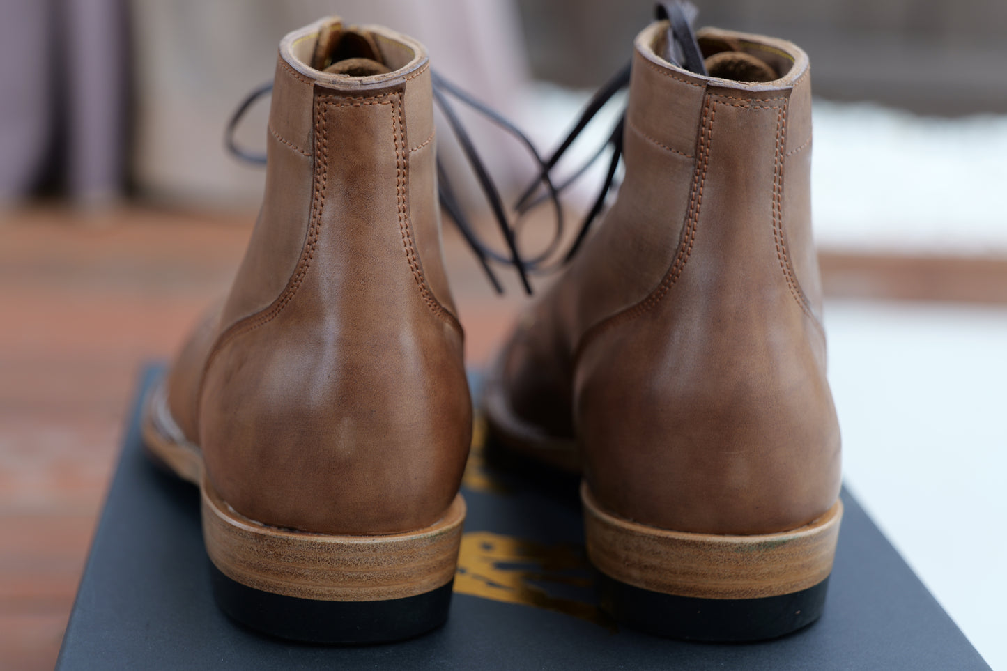 Local Natural Shell Cordovan The Chosen Dog - Size 7D