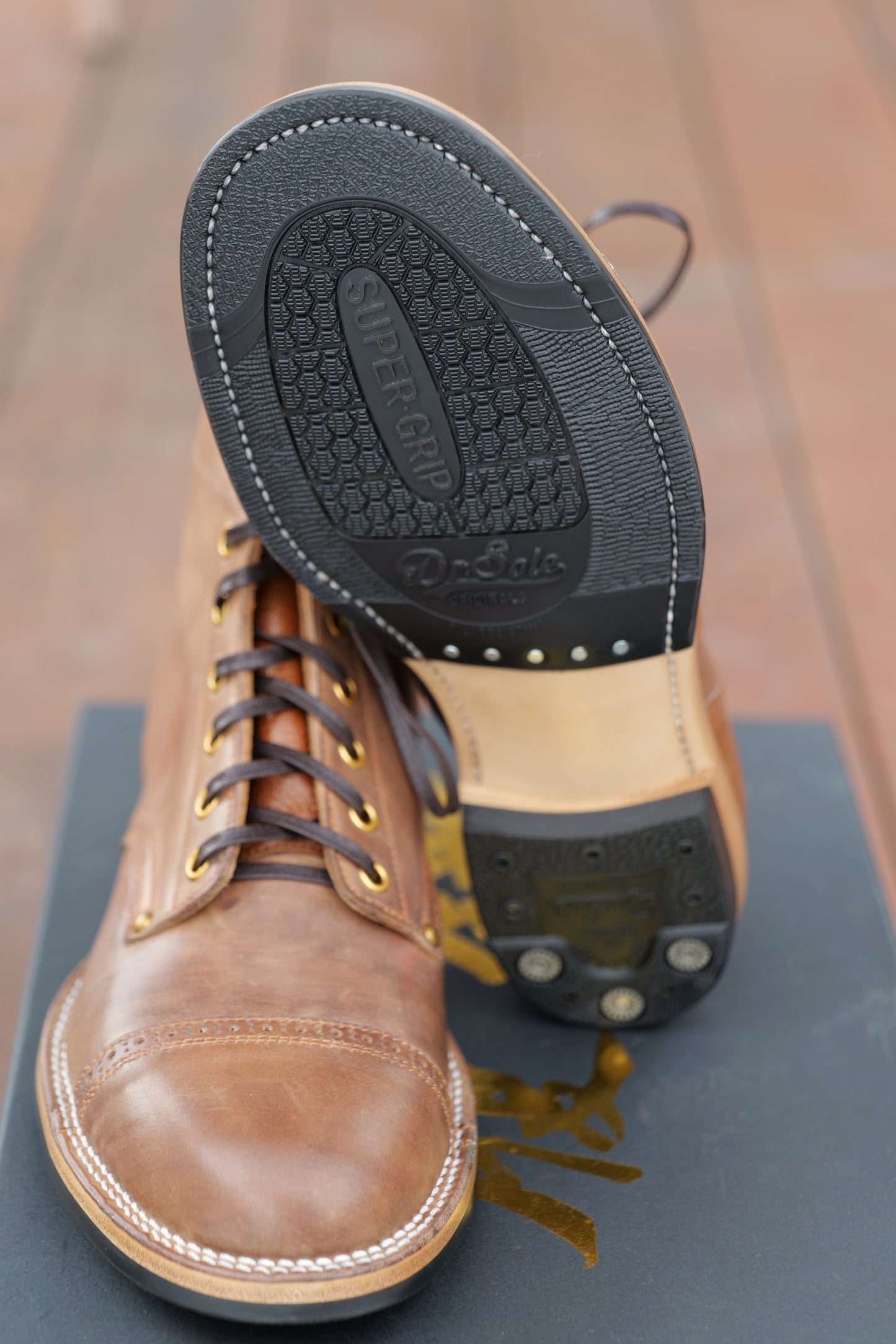 Local Natural Shell Cordovan The Chosen Dog - Size 7D