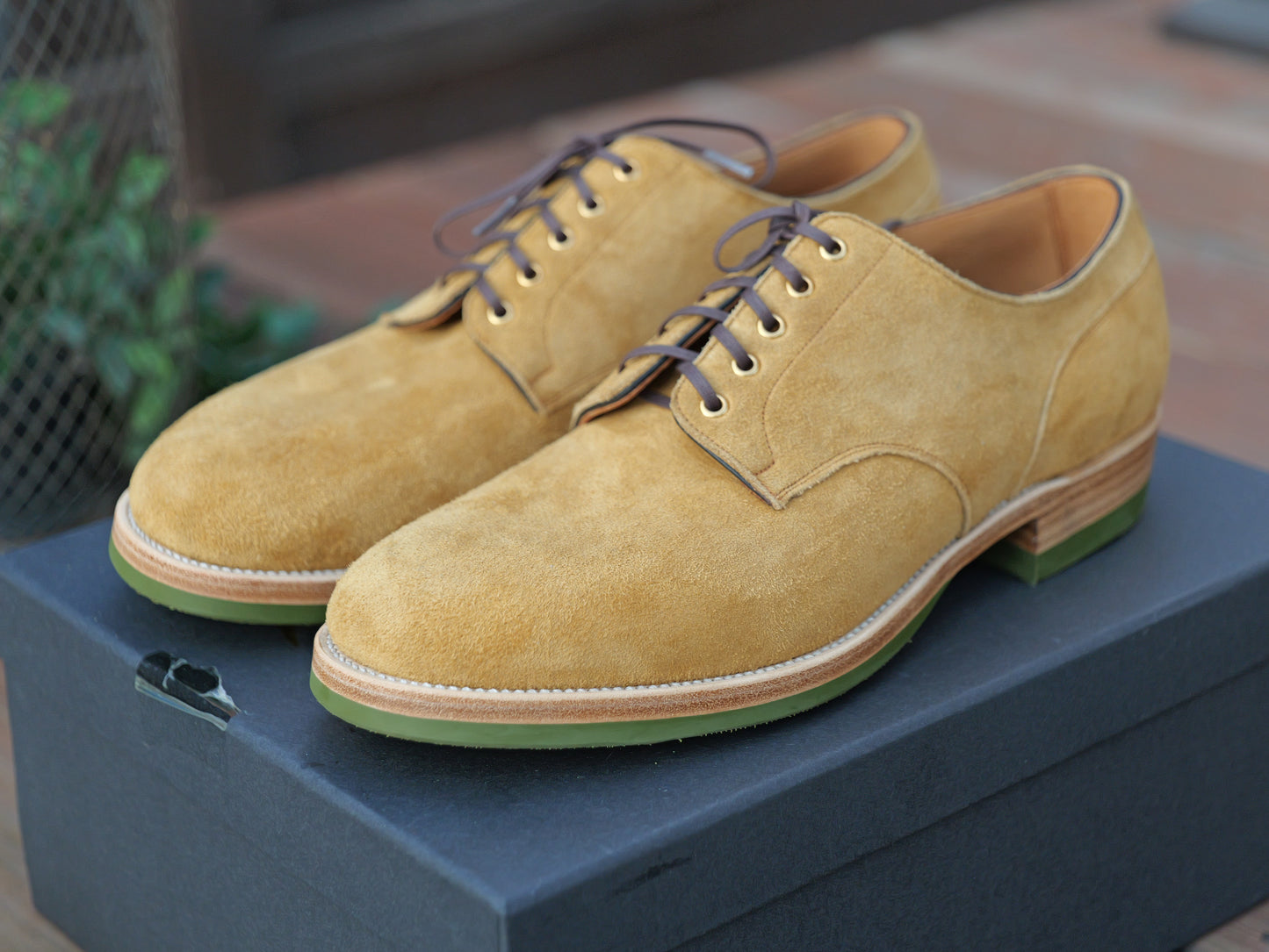 Light Brown Kudu TCO Derby Shoes