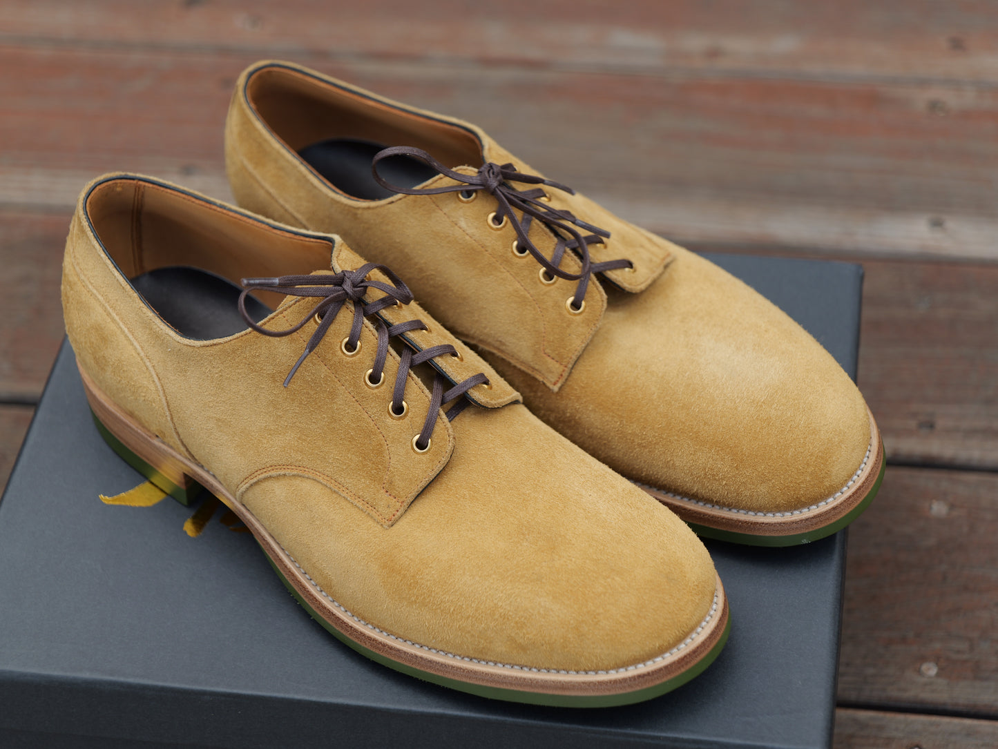 Light Brown Kudu TCO Derby Shoes