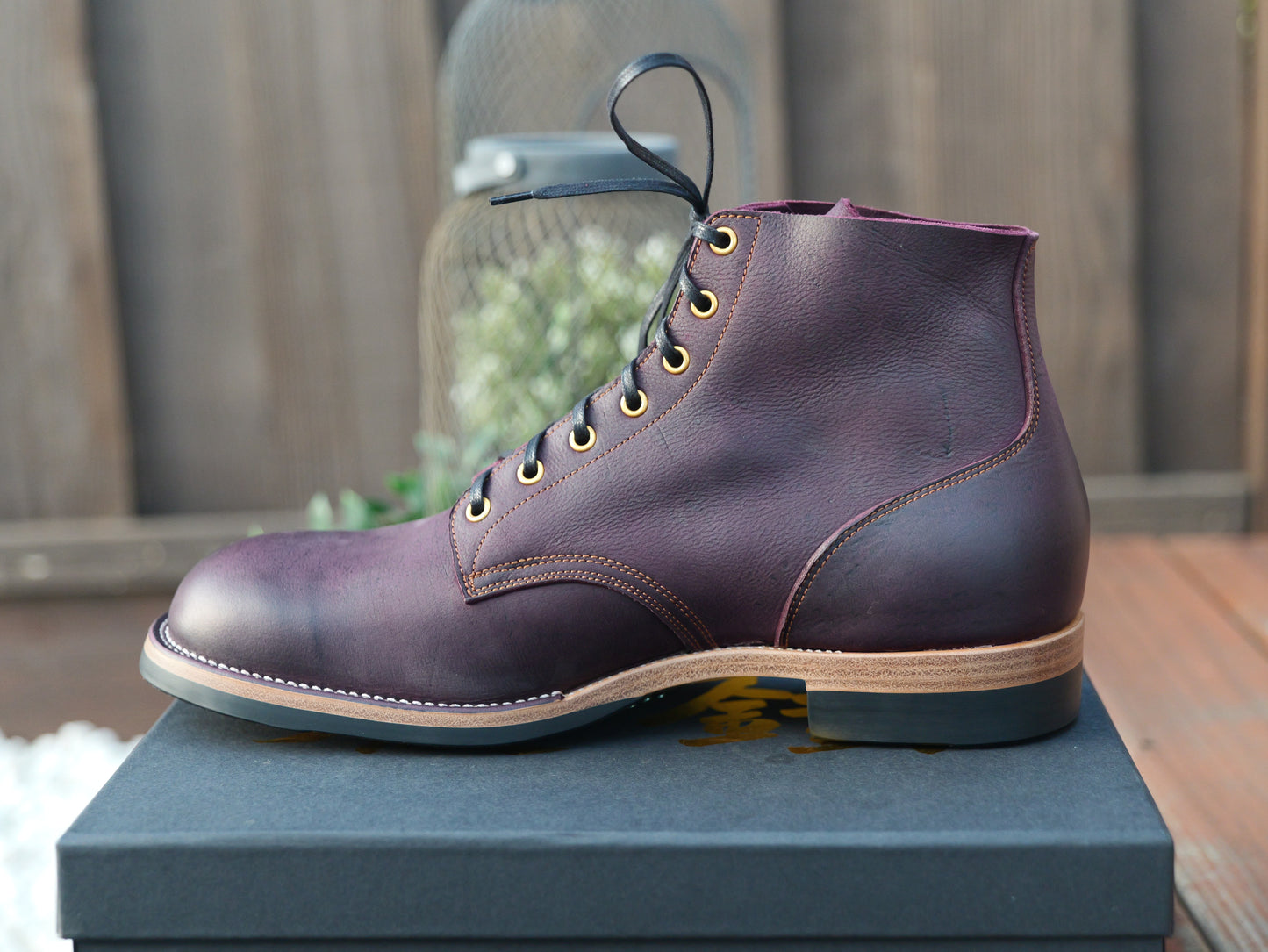 Black Burgundy Kudu The Chosen Dog (TCD) - Size 11.5E