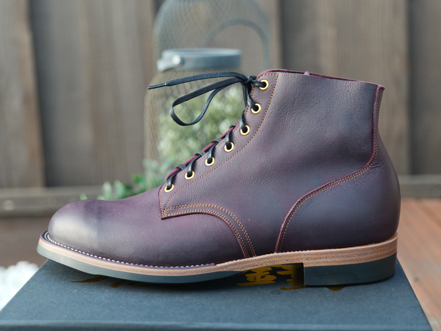 Black Burgundy Kudu The Chosen Dog (TCD) - Size 11.5E