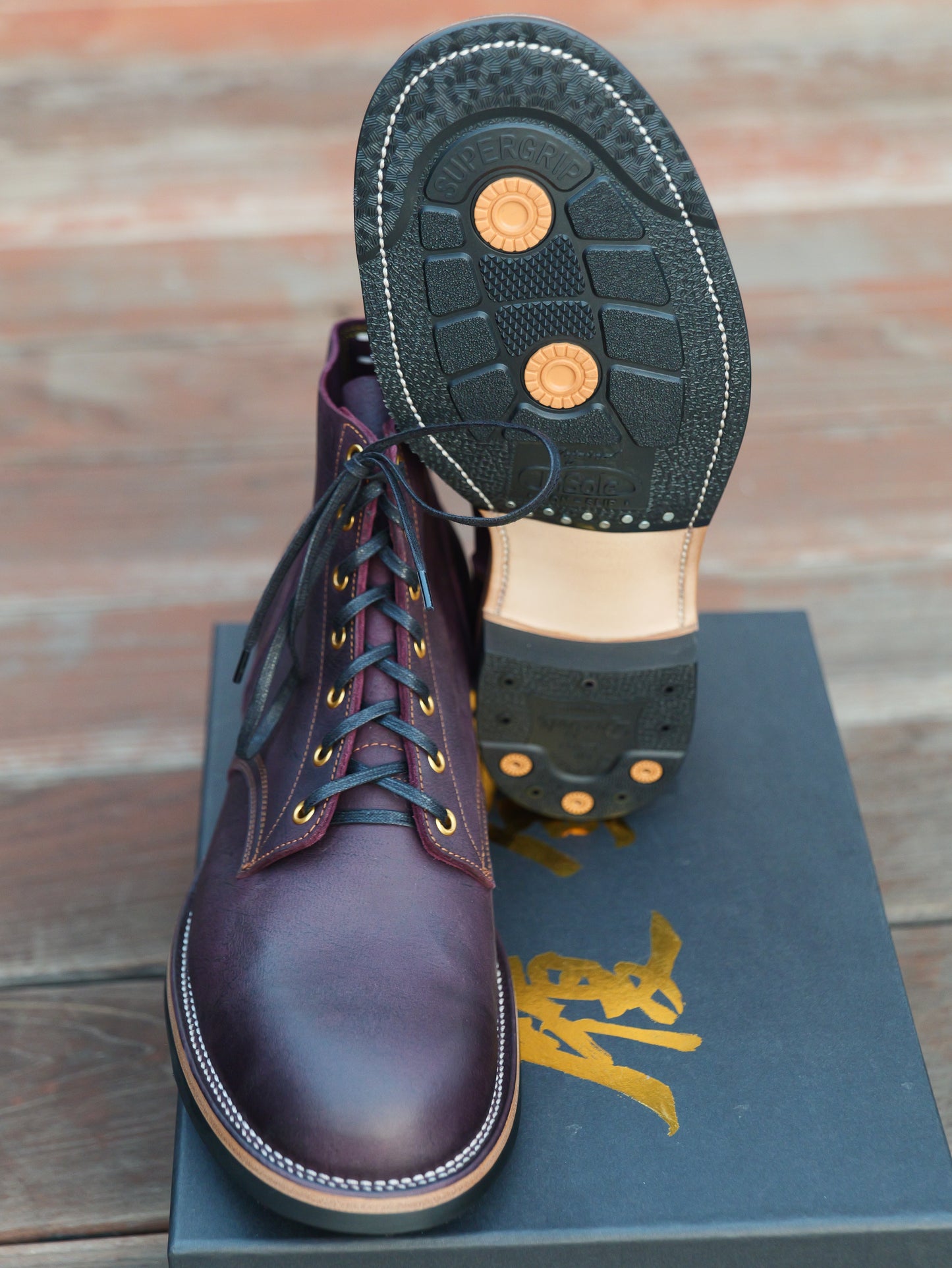 Black Burgundy Kudu The Chosen Dog (TCD) - Size 11.5E