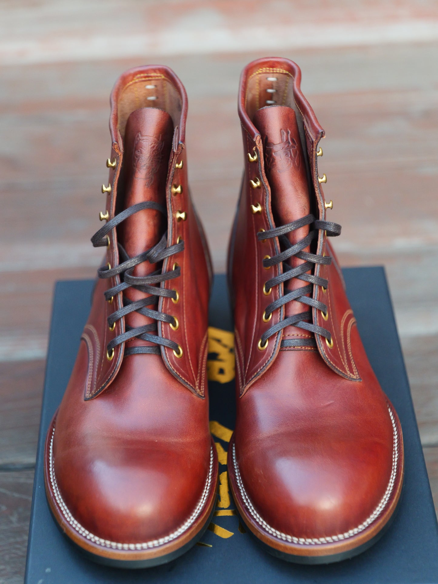 Brown Guidi Horsebutt Iron Monster - Size 9D