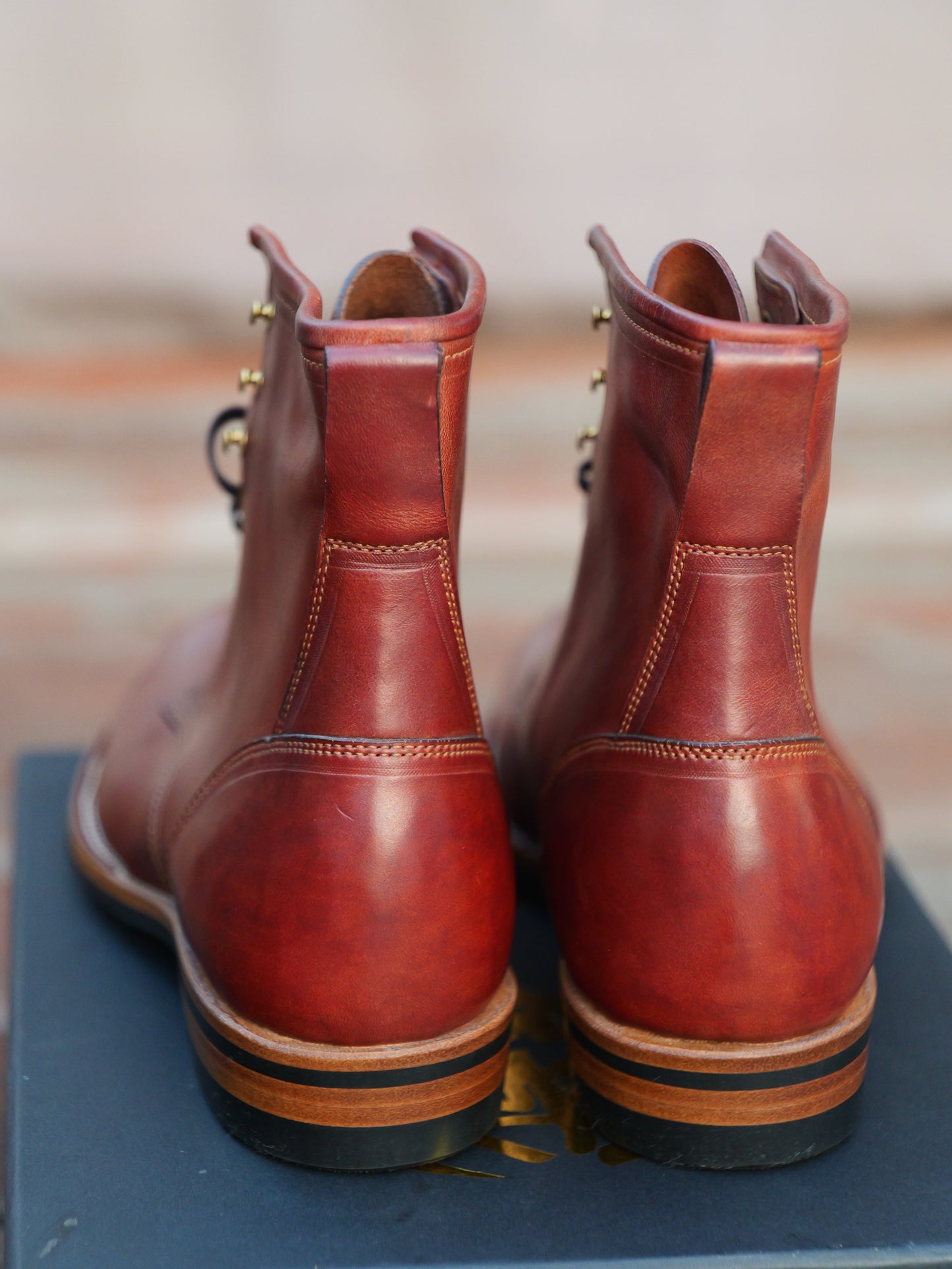 Brown Guidi Horsebutt Iron Monster - Size 9D