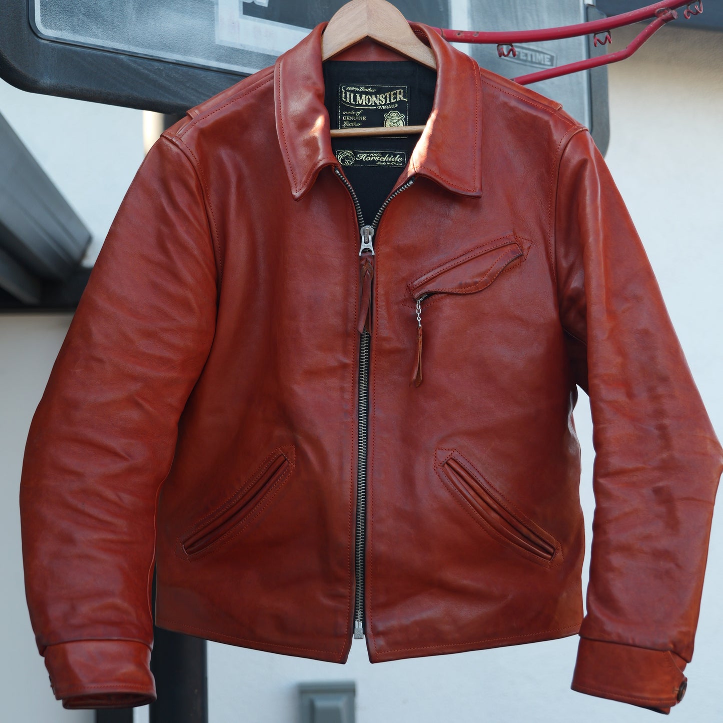 Escaping Wind Guidi Horsehide Leather Jacket (Pre-order Deposit)