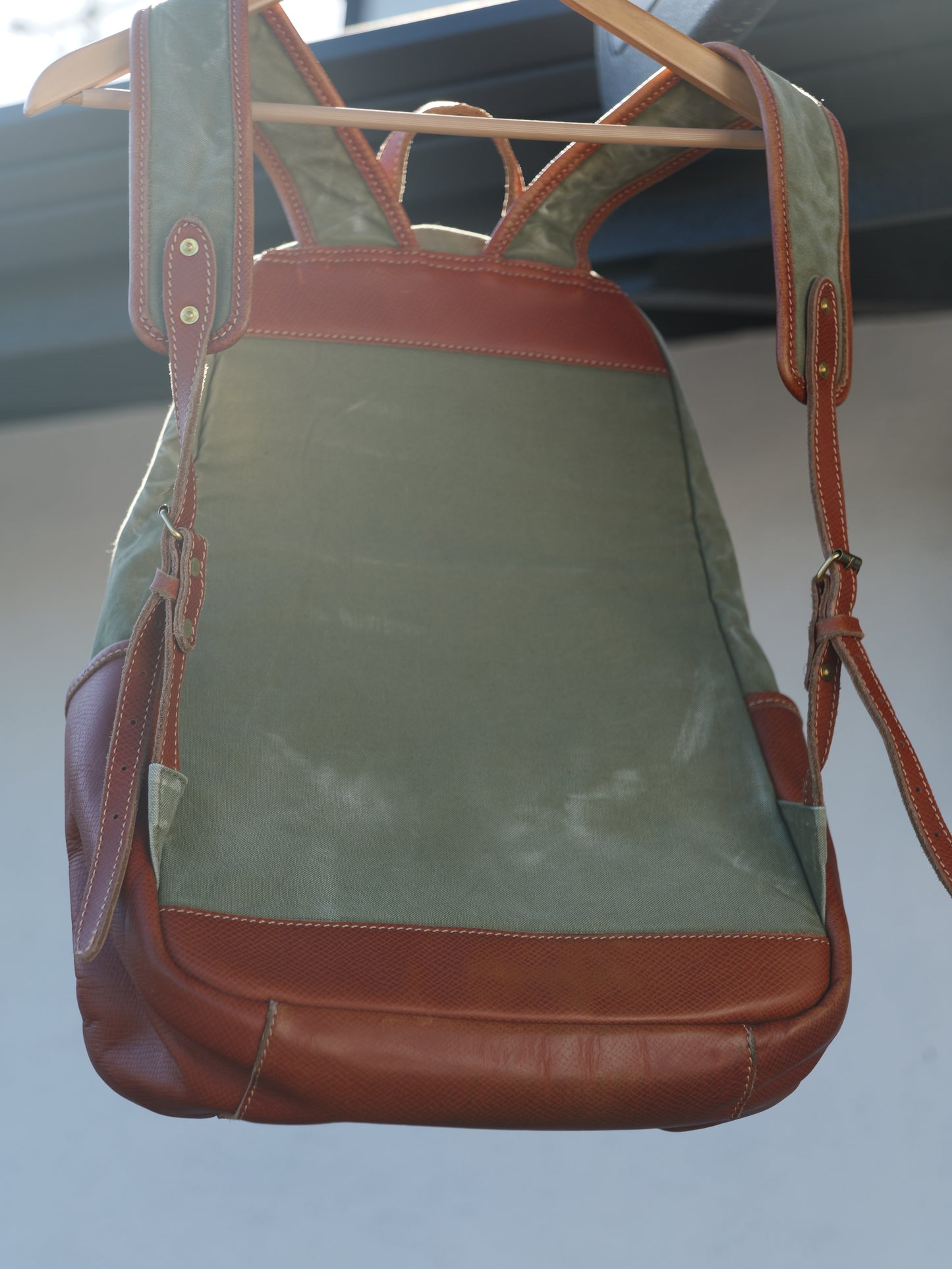 Iron Canvas Backpack Sample