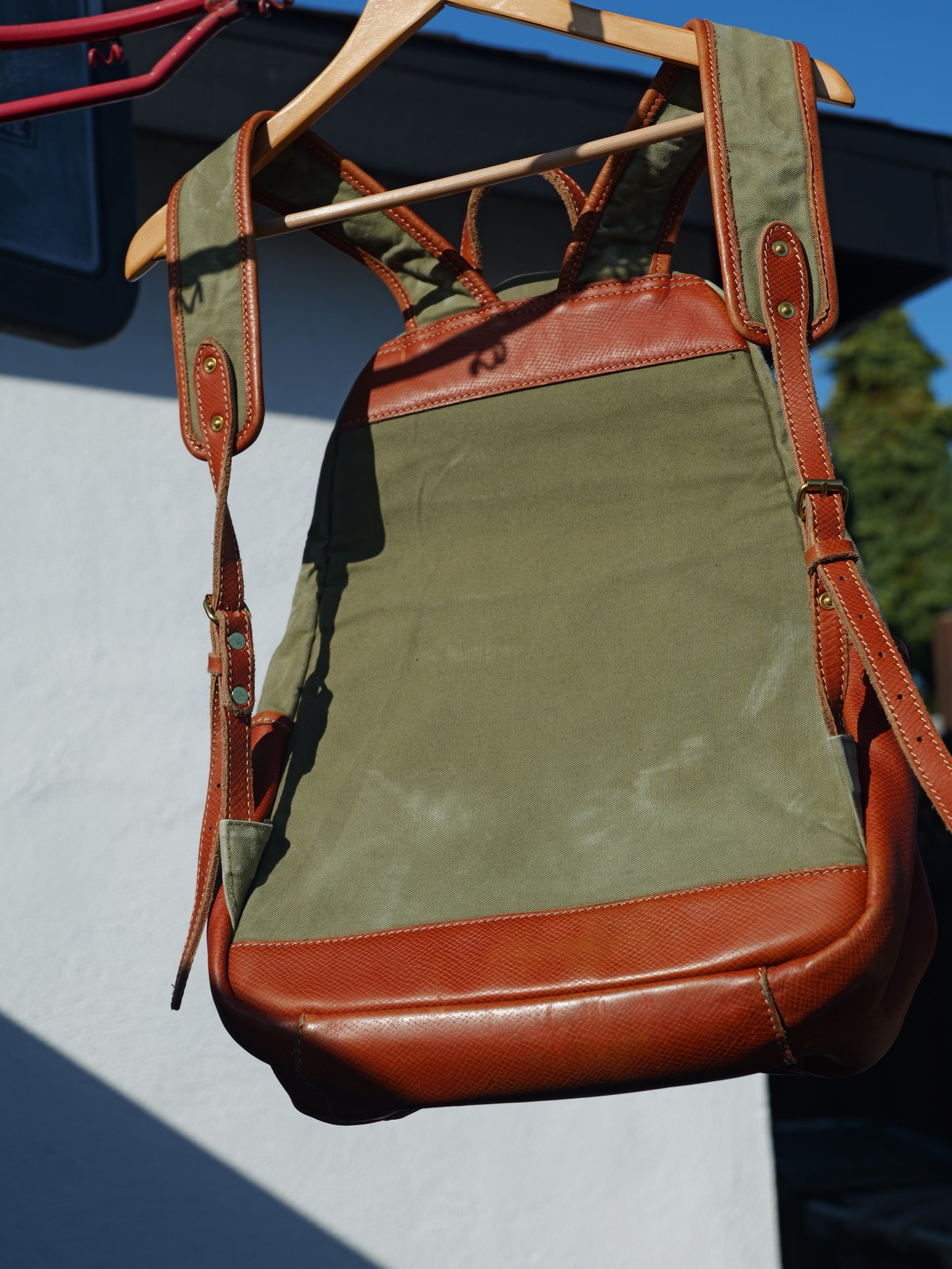 Iron Canvas Backpack Sample