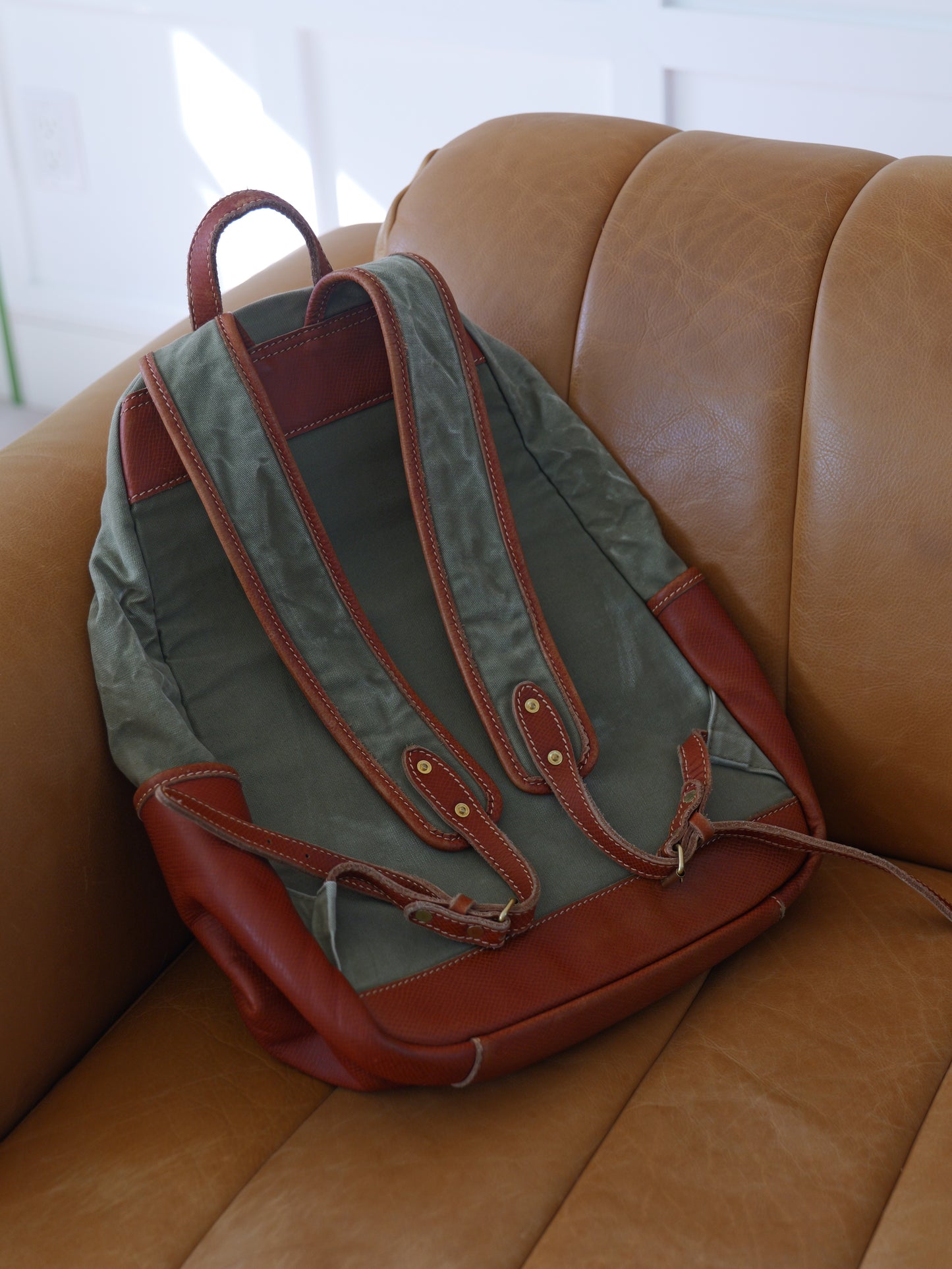 Iron Canvas Backpack Sample