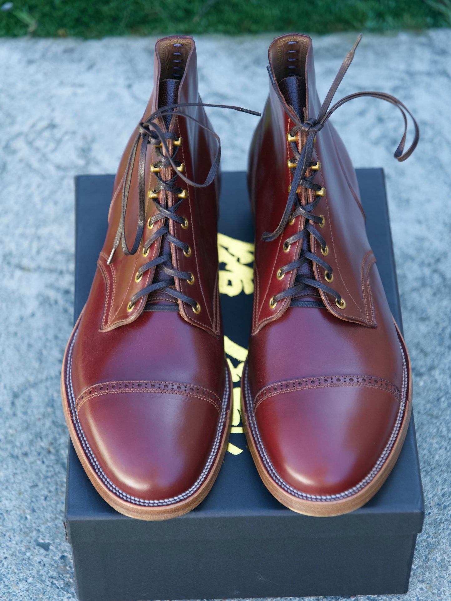 Maryam Ruggine Shell Cordovan Devil Dog - size 13E