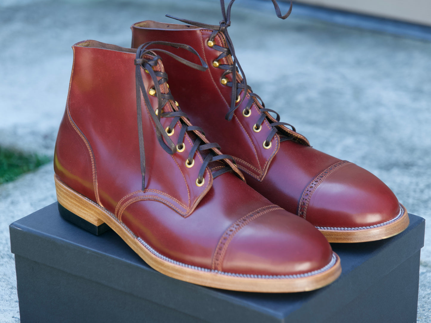 Maryam Ruggine Shell Cordovan Devil Dog - size 13E