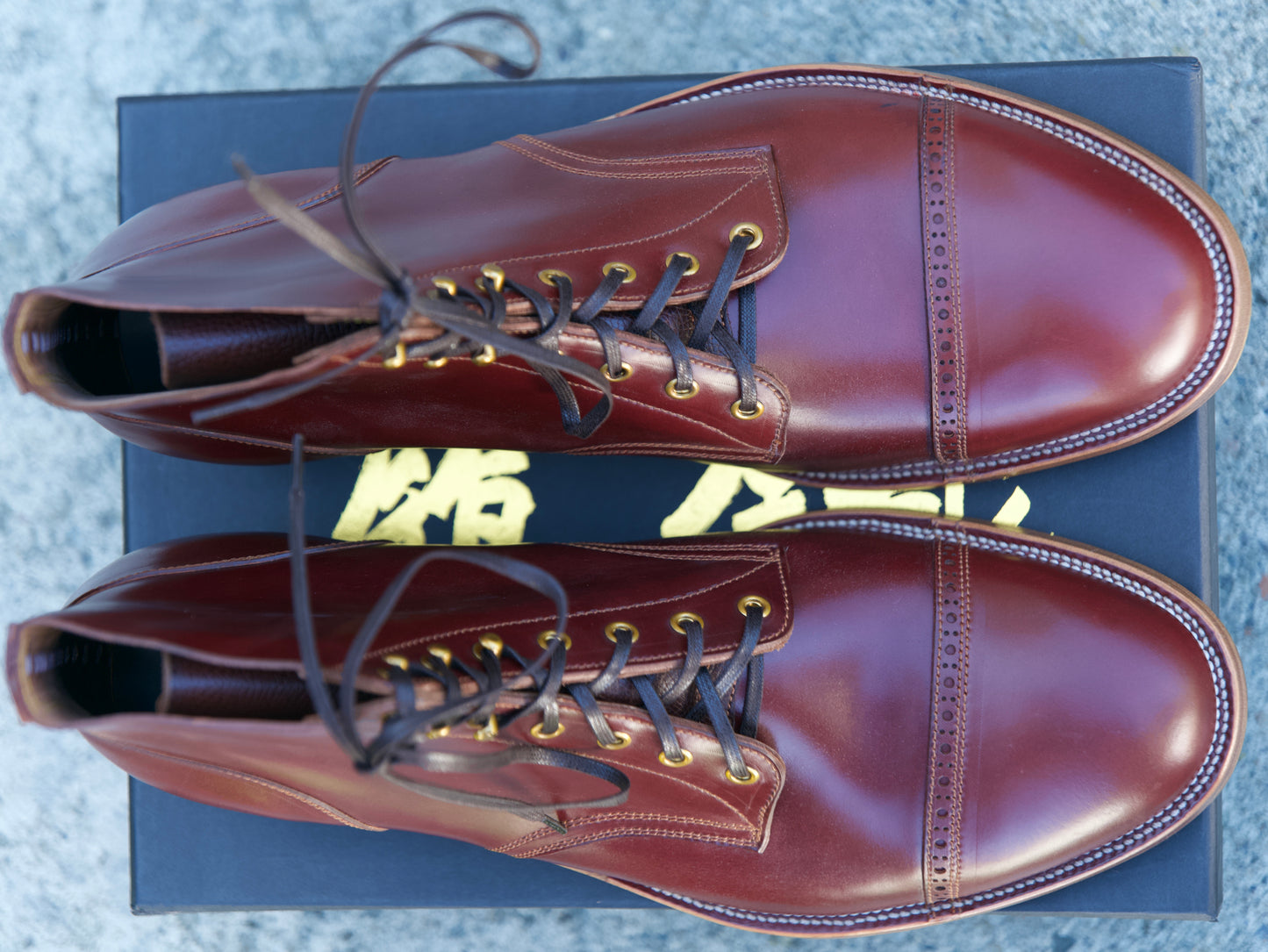 Maryam Ruggine Shell Cordovan Devil Dog - size 13E