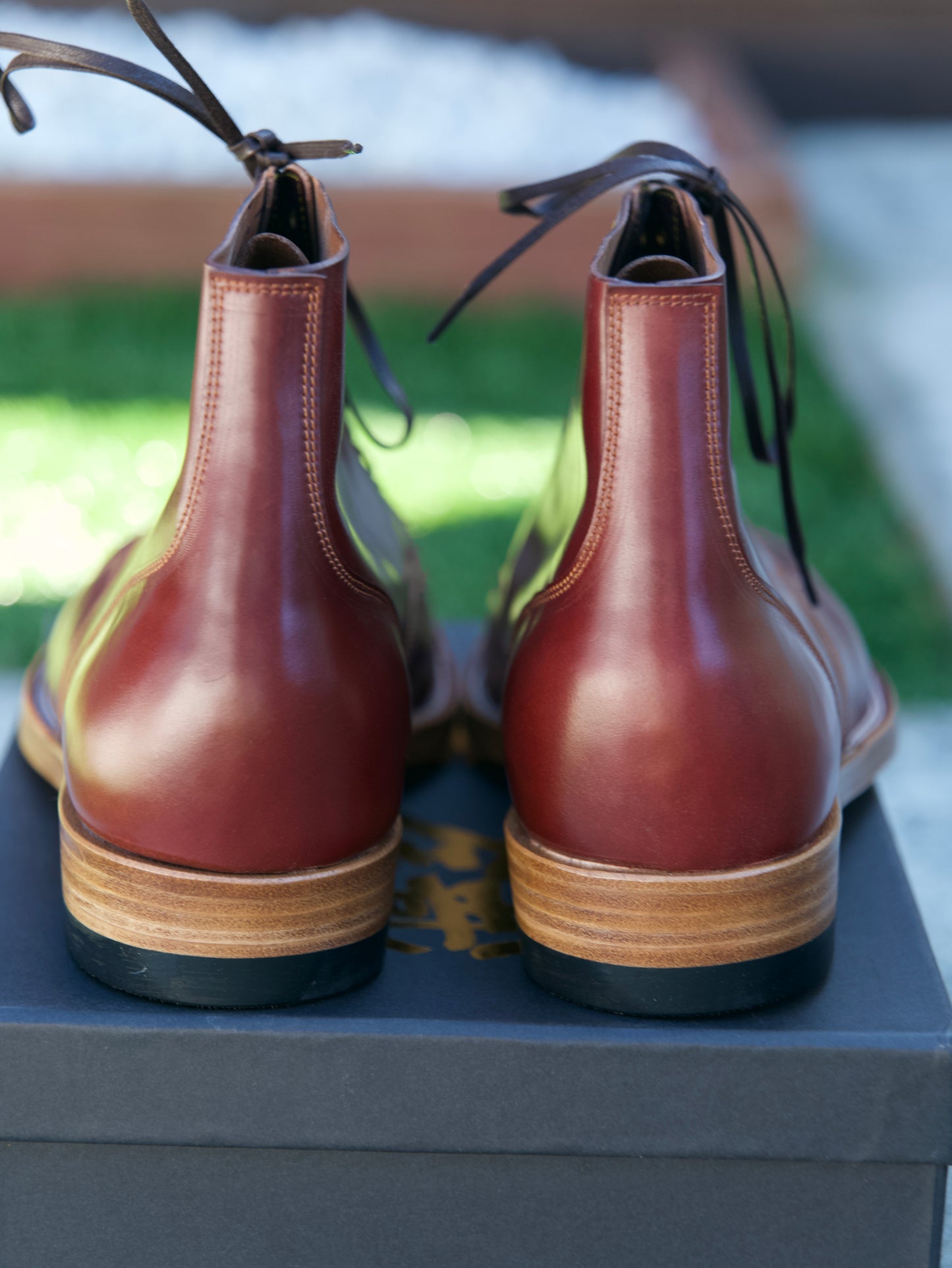 Maryam Ruggine Shell Cordovan Devil Dog - size 13E