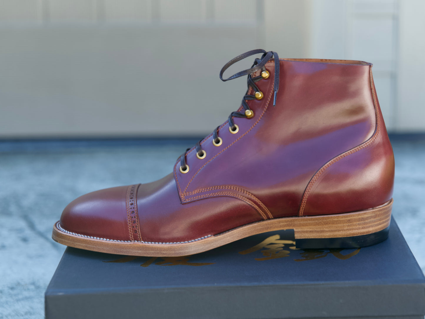 Maryam Ruggine Shell Cordovan Devil Dog - size 13E