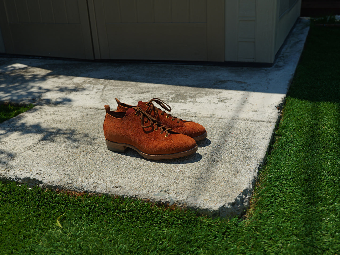 T-Monkey Shoe X Ticho's Roughout leather