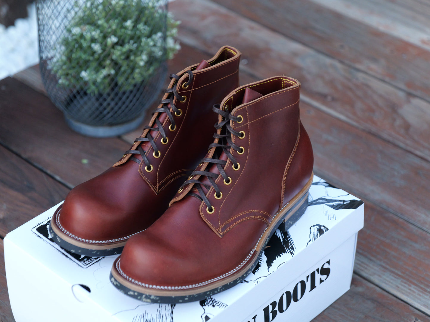 British Tan Seidel Double Shot Pitman - 9D