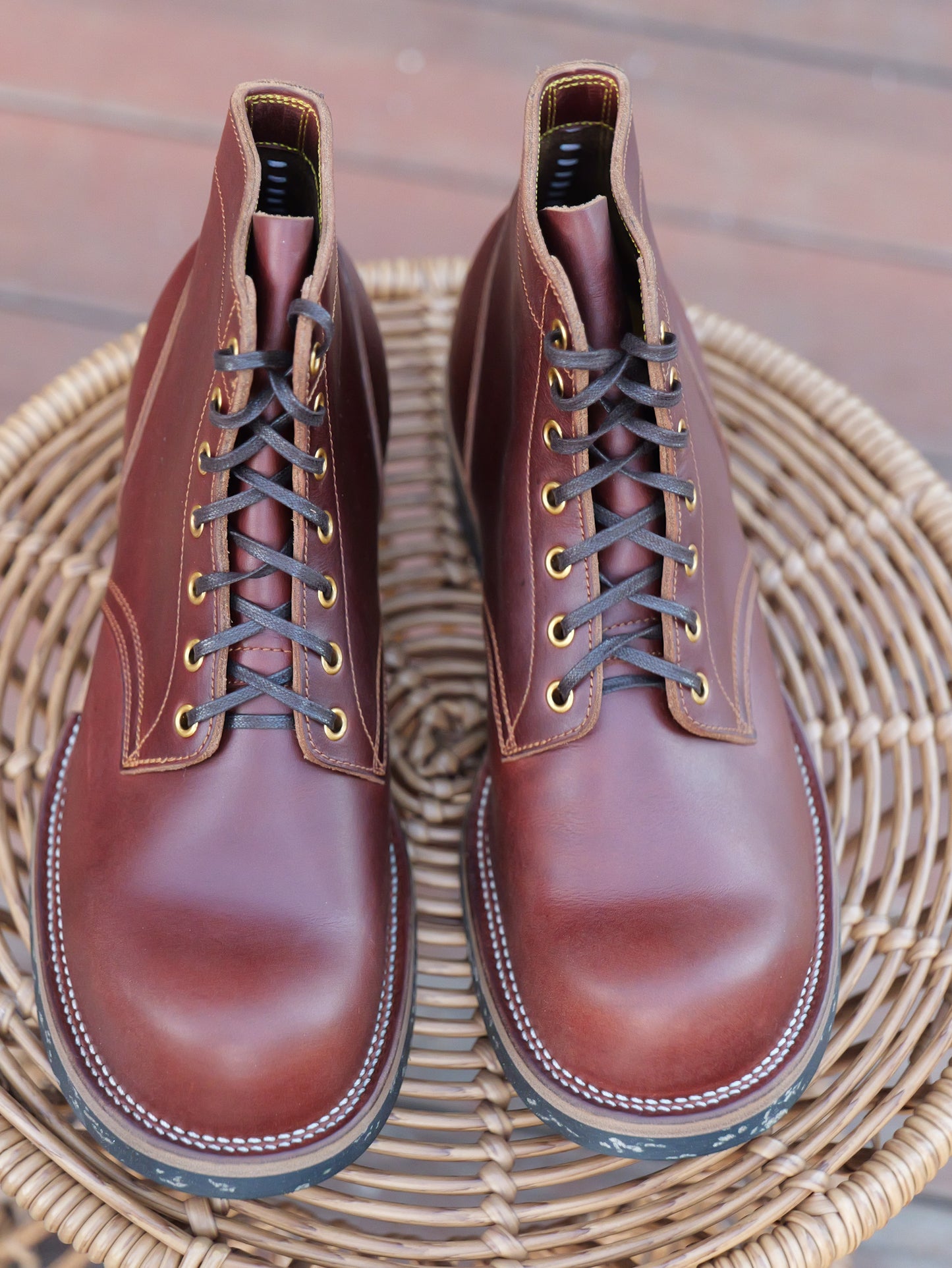British Tan Seidel Double Shot Pitman - 9D