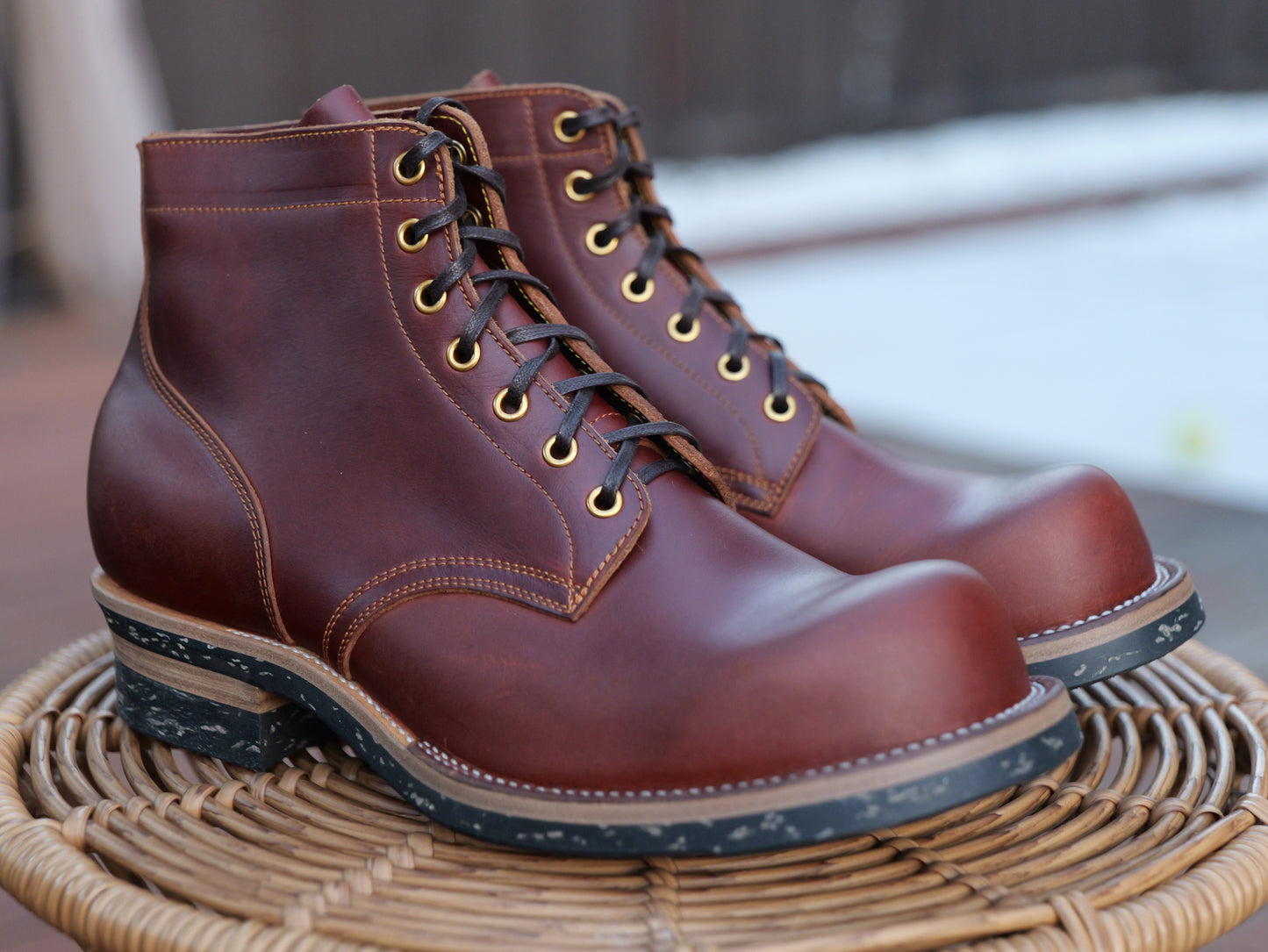 British Tan Seidel Double Shot Pitman - 9D