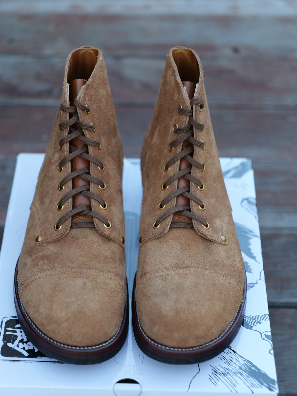 RTW Drop 8 : Iron Boots Infantry - Light Brown SB Foot Roughout