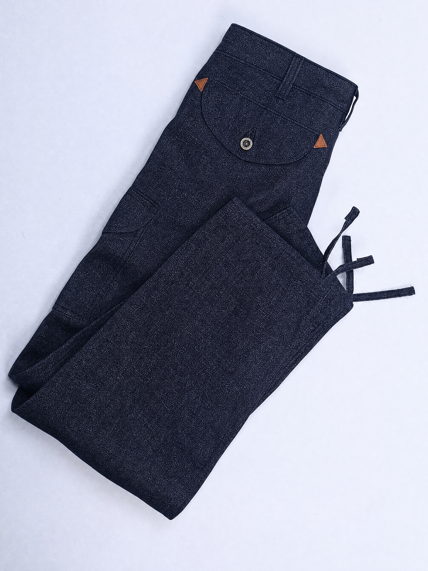 Lil Monster Overalls Hemp-Cotton Vintage Tactical Cargo Trousers